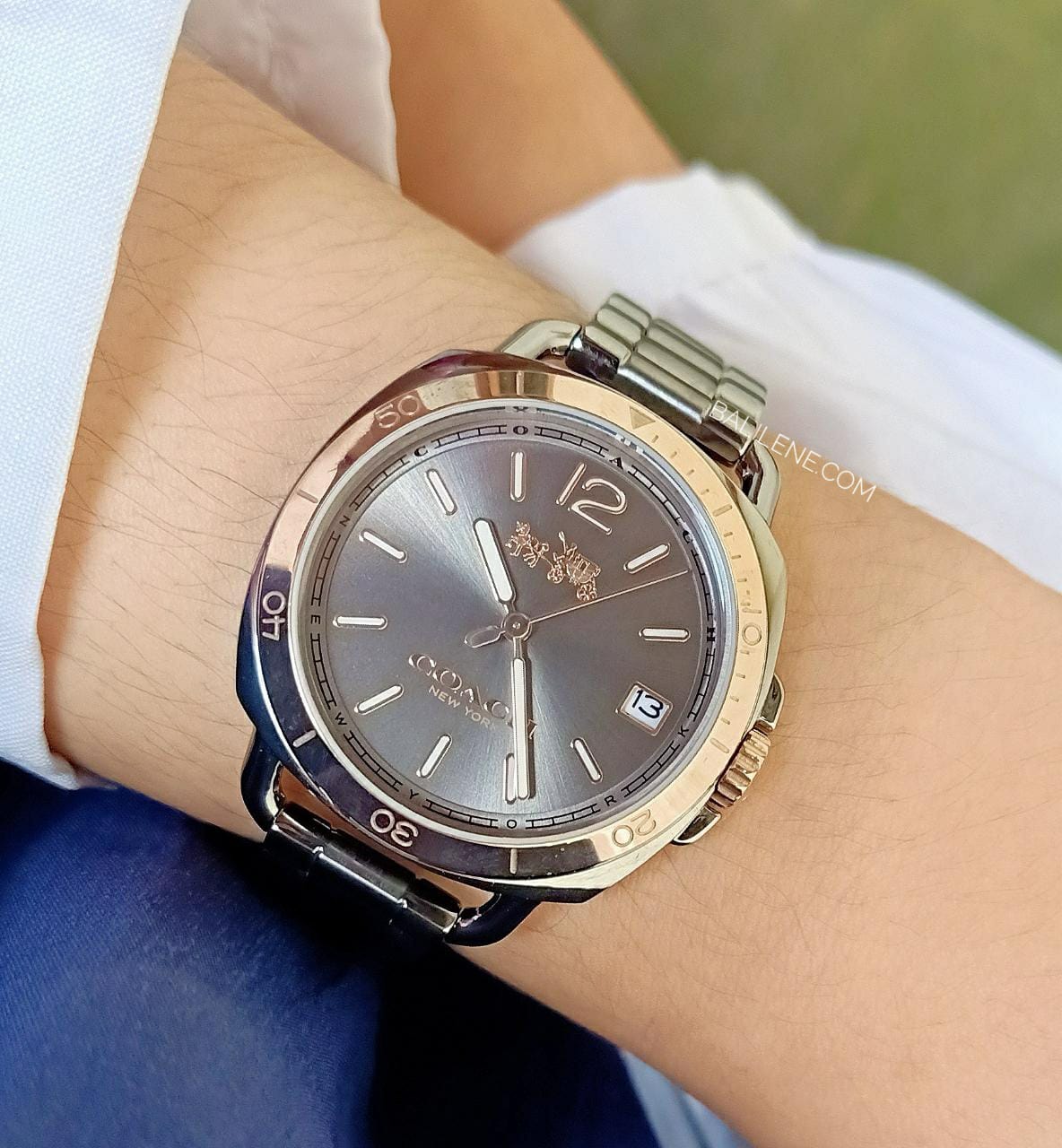 Coach Tatum Grey Stainless Steel Watch