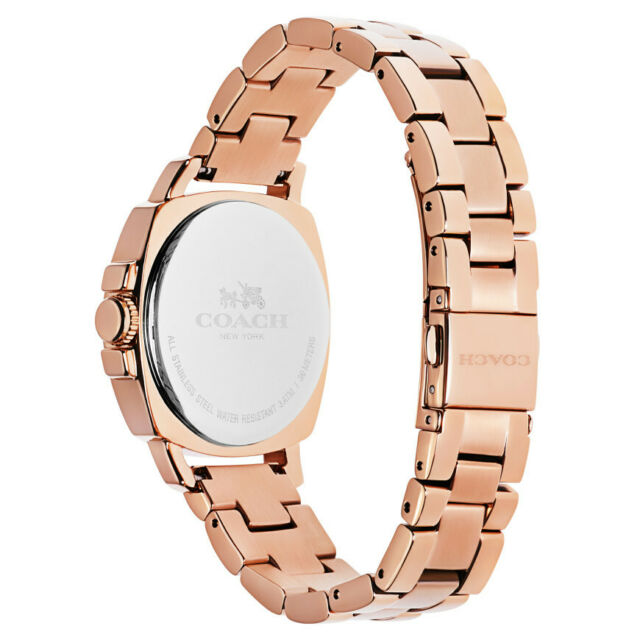 Coach 14503142 Boyfriend Logo Stainless Rosegold