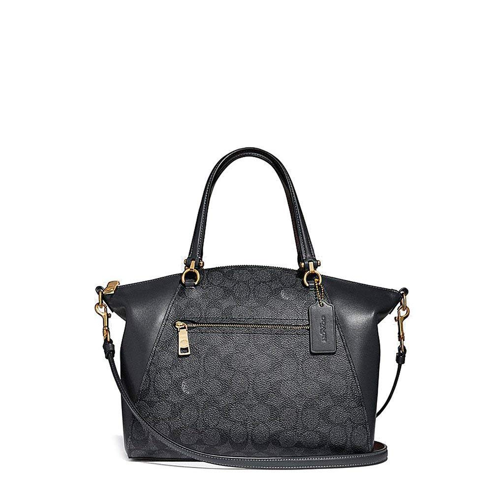 Coach 31666 Prairie In Signature Charcoal Midnight Navy