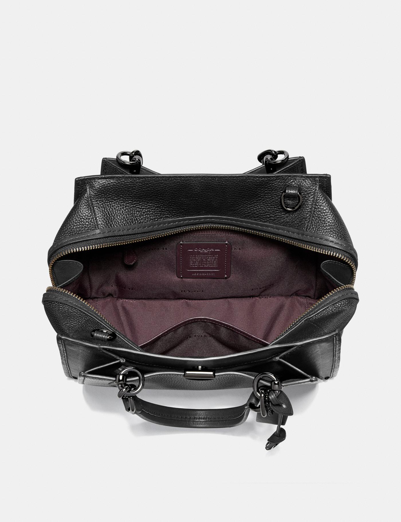 Coach 38551 Dreamer 27 Pabbled Leather Black