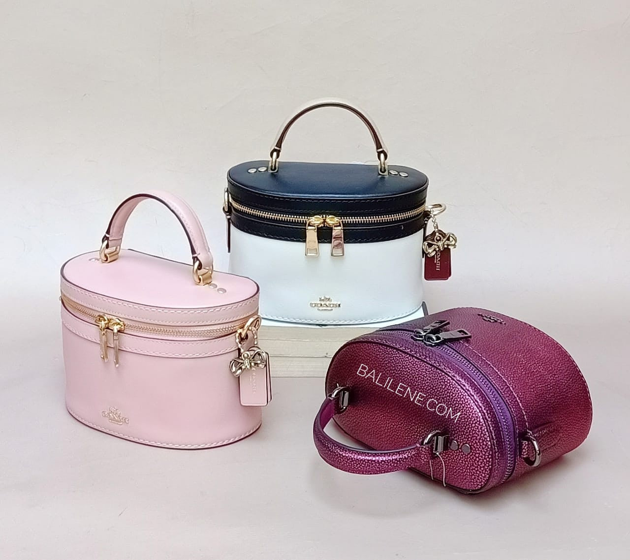 Coach 39293 Selena Trail Top Handle Peony