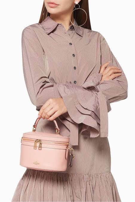 Coach 39293 Selena Trail Top Handle Peony – Balilene Coach 39293 Selena Trail Top Handle Peony – Balilene