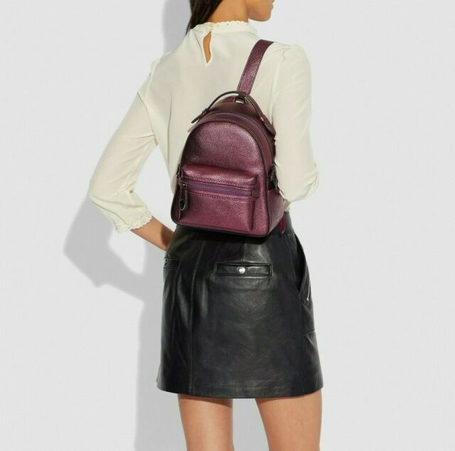 Coach 40715 Backpack Campus 23 Metallic Berry – Balilene Coach 40715 Backpack Campus 23 Metallic Berry – Balilene