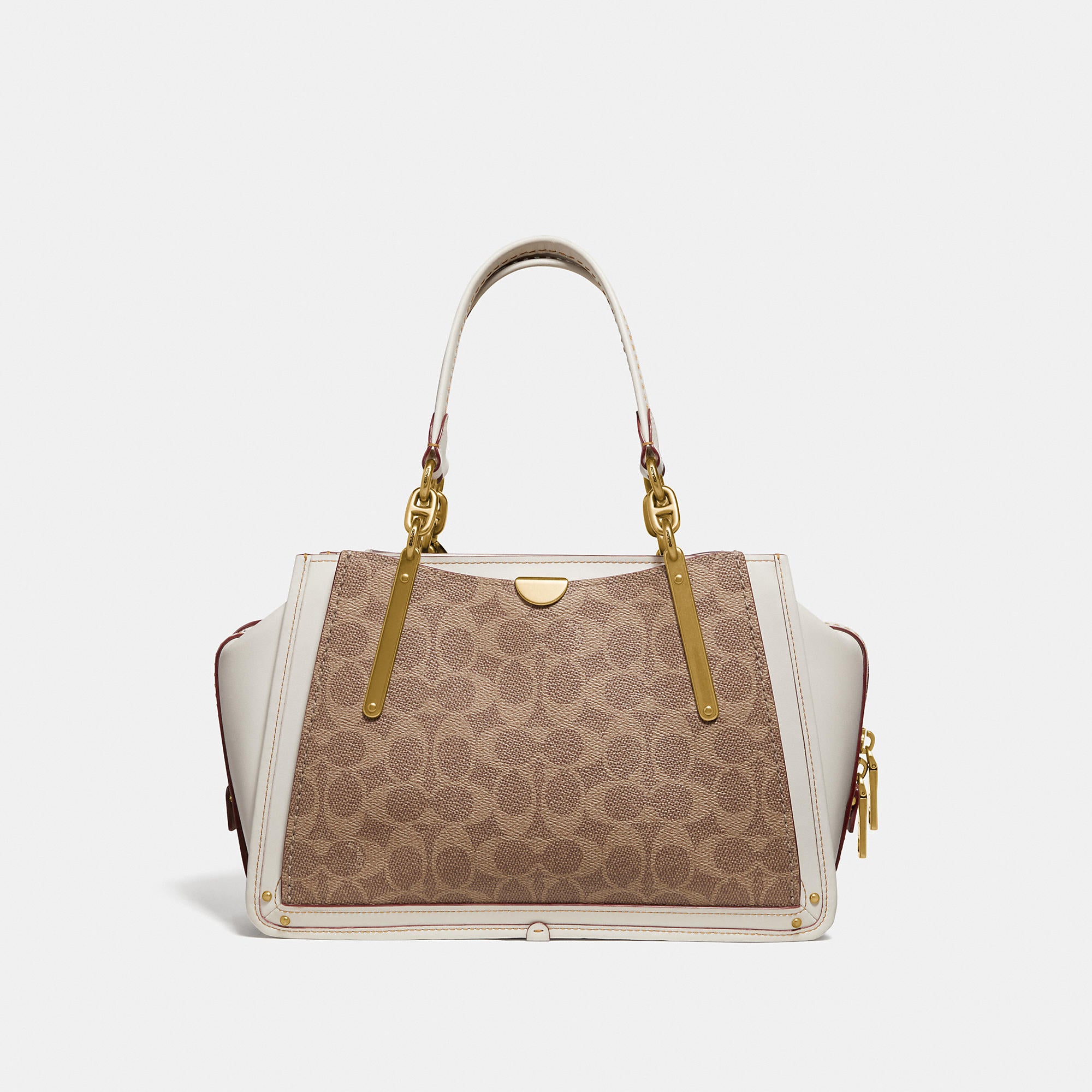 Coach 54160 Dreamer 27 In Signature Canvas Tan Chalk