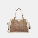 Coach 54160 Dreamer 27 In Signature Canvas Tan Chalk