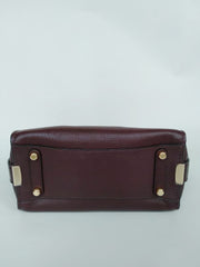 Coach F87295 Swagger 27 Pebble Leather Carryall Oxblood