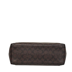 Coach F58318 Ava Tote In Signature Brown Black