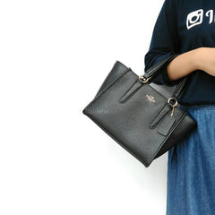 Coach 11925 Crossgrain Crosby 21 Carryall Black