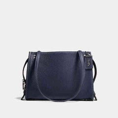 Coach F26829 Rogue Sholuder Bag Midnight Navy
