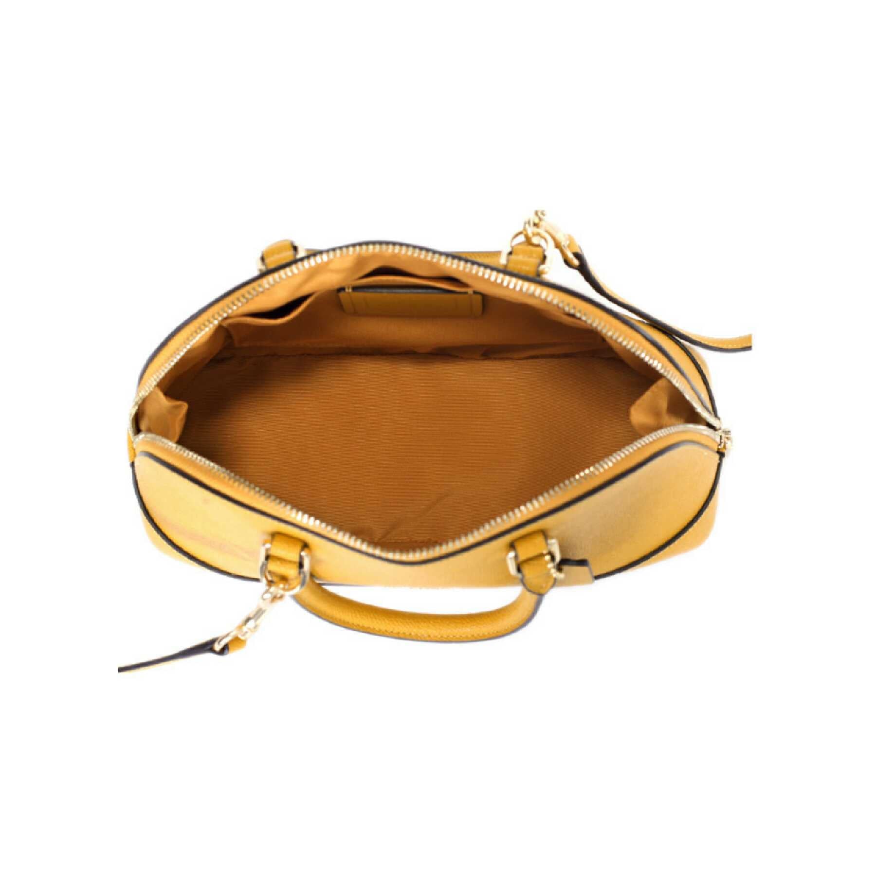 Coach F27591 Mini Sierra Satchel Goldenrod/Light Gold