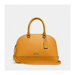 Coach F27591 Mini Sierra Satchel Goldenrod/Light Gold