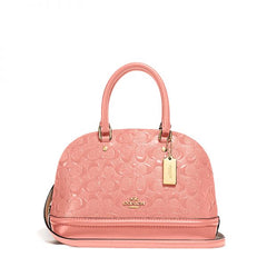 Coach F27597 Mini Sierra Embossed Melon