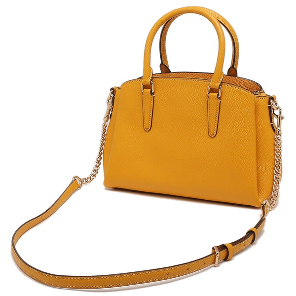 Coach F28977 Mini Sage Mustard Yellow