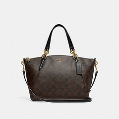 Coach F28989 Signature Small Kelsey Brown Black