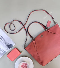 Coach F28993 Small Kelsey Satchel Coral