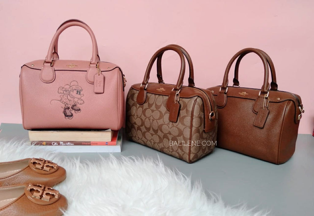 Coach Mini Bennett In Vintage Pink With Minni Mouse – Balilene