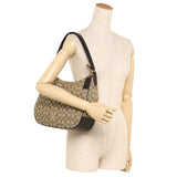 Coach F29959 Otline Signature Zip Khaki Brown