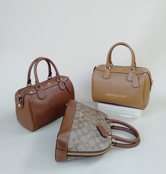 Coach F32202 Mini Bennett Satchel Light Saddle