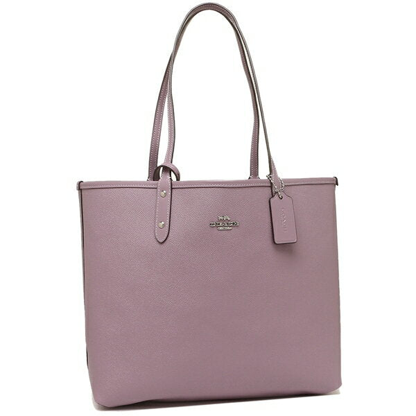 Coach F36658 Reversible City Tote In Signature Canvas Khaki Jasmine