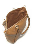 Coach F36675 Pebble Leather Small Kelsey Satchel Saddle