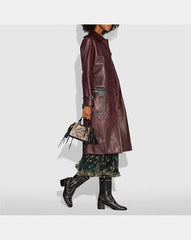 Coach F36840 Dreamer 21 In Signature Canvas With Tattoo Tan Black/black Copper