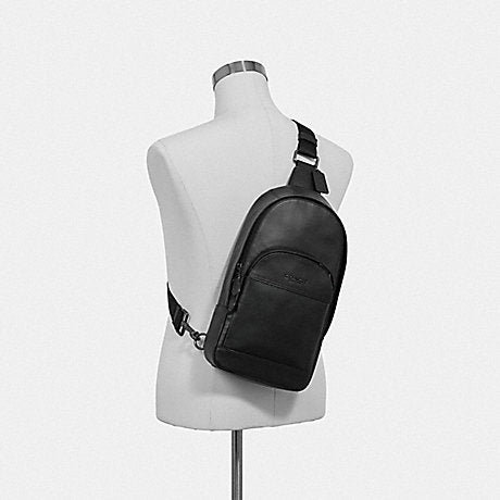 Coach F49312 Charles Pack Black