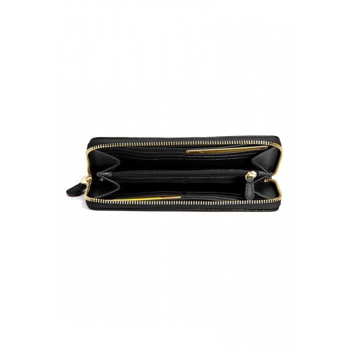 Coach F54630 Signature Leather Acc Zip Brown Black