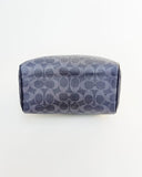 Coach F57672 Mini Bennet Satchel In Signature Canvas Denim