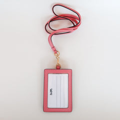 Coach_F63274_Lanyard_ID_Case_Outlet_Light_Khaki_Red_Pink_belakang