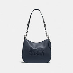 Coach F72702  Leather Jes Hobo Midnight