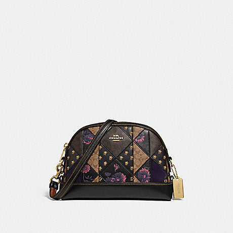 Dome crossbody in signature patchwork Clearance