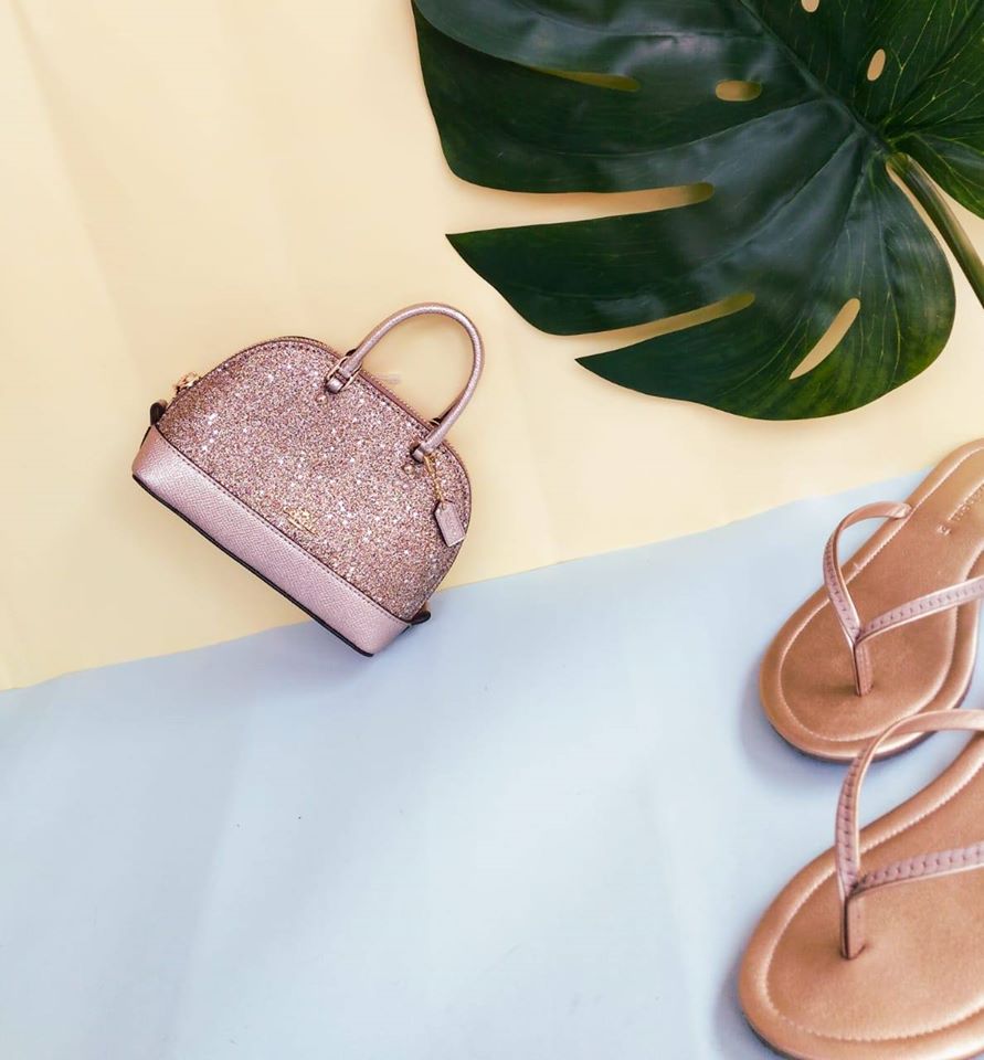 Coach F22891 Mini Sierra Champagne Gliter