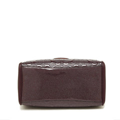 Coach 11920 Signature Debossed Patent Mini Bennett Oxblood