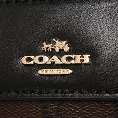 Coach F32203 Signature Mini Bennett Satchel Brown Black