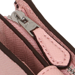 Coach F11484 Medium Corner Crossgrain Pink Petal