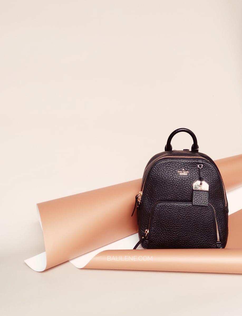 carter street mini caden leather backpack Kate Spade Wkru5838 Carter Street Caden Backpack Black – Balilene
