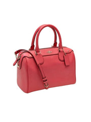Coach F57521 Mini Bennet Satchel Crossgrain Stawberry