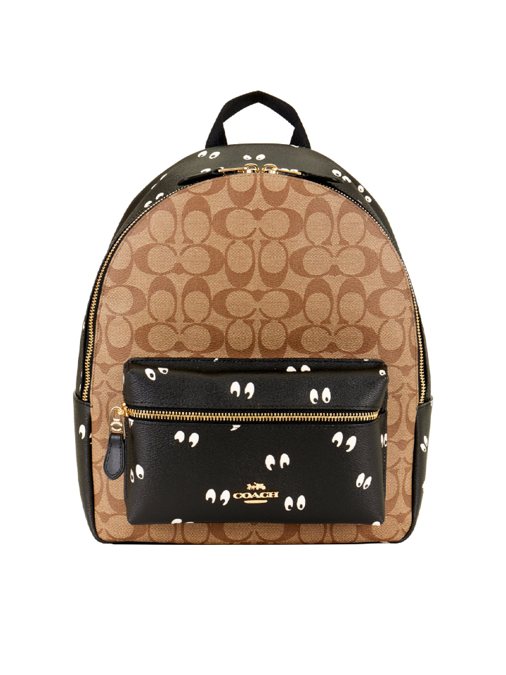 Coach snow white outlet backpack