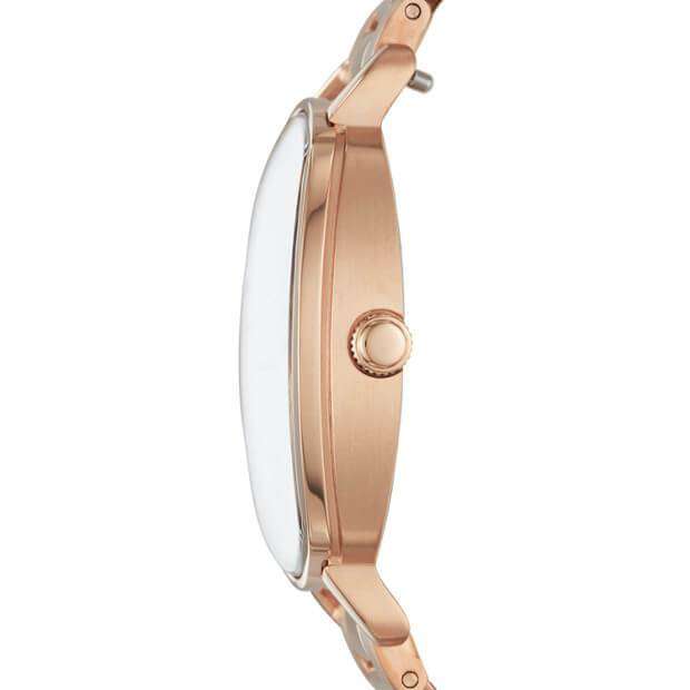 Fossil ES4195 Idealist Three-Hand Rose Gold-Tone Stainless Steel Watch