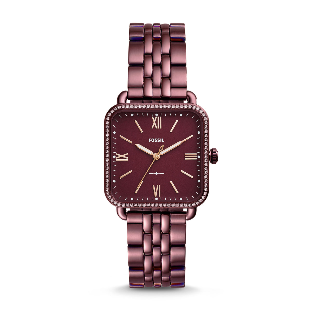 Fossil Es4311 Micah Three Hand Wine Watch