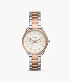 Fossil ES4396 Tailor Multifuntion Two Tone Stainless Stell