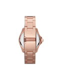 Fossil AM4483 Cecile Multifunction Rose Gold Glitz Stainless Steel