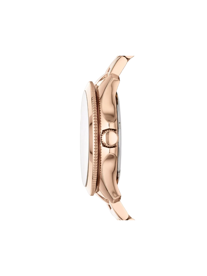 Fossil AM4533 Cecile Multifunction Dial Brown Rose Gold Watch