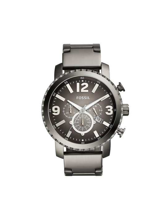 Fossil BQ1651 Gage Chronograph Smokey Grey Stainless Steel Watch