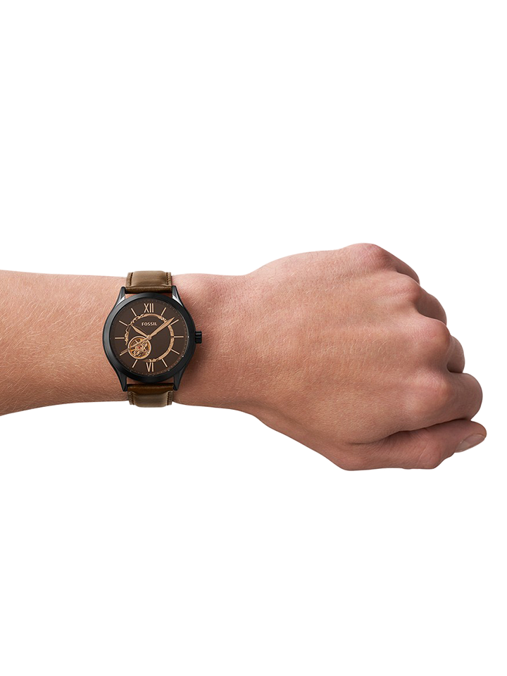 Fossil BQ2651 Fenmore Automatic Brown Leather Watch