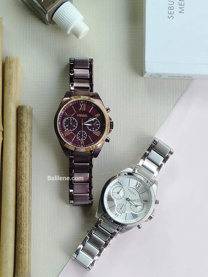 Fossil BQ3035 Modern Courier Midsize Chronograph Stainless Steel Watch