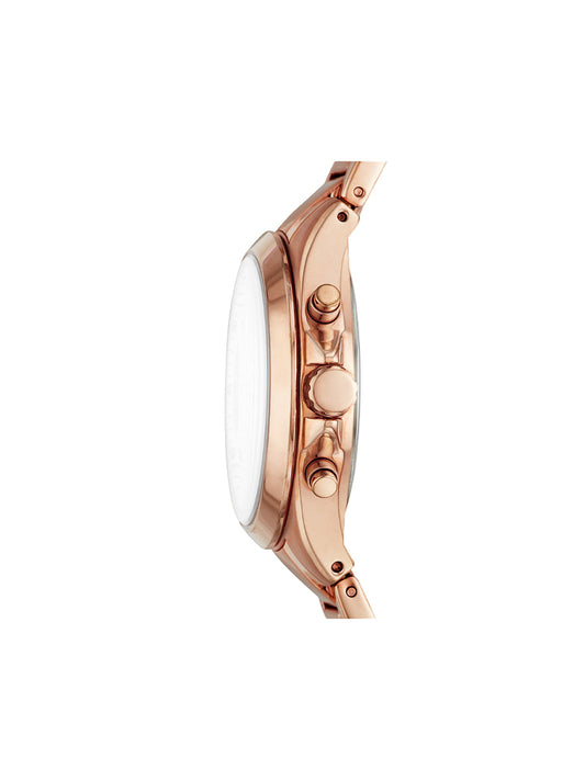 Fossil BQ3036 Modern Courier Midsize Chronograph Rose Gold-tone Watch
