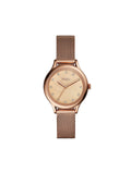 Fossil BQ3392 Laney Three-hand Rose Gold Tone Watch