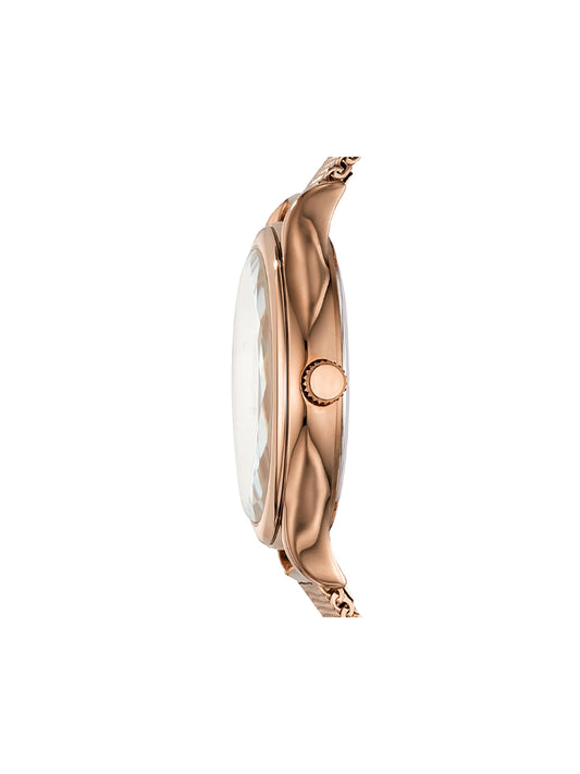 Fossil BQ3392 Laney Three-hand Rose Gold Tone Watch