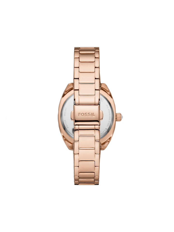 Fossil BQ3728 Vale Automatic Rose Gold-Tone Stainless Steel Watch